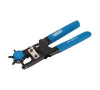 Draper Heavy Duty Revolving Punch Plier Plastic Coated Handles 2.0mm - 4.5mm
