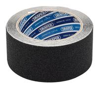 Draper Heavy Duty Safety Grip Tape Roll, 3.7m x 50mm, Black