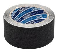 Draper Heavy Duty Safety Grip Tape Roll, 3.7M X 50mm, Black 63384
