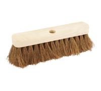Draper Heavy Duty Soft Coco Broom Head For Indoor/Outdoor Use 300mm Brown