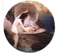 Draper Herbert James Waterbaby A4 10x8 Photo Print Poster