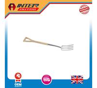 Draper Heritage Stainless Steel Border Fork with Ash Handle 99011