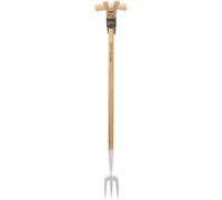 Draper 99031 Heritage Stainless Steel Fork With Ash Long Handle each