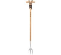 Draper Heritage Stainless Steel Fork With Ash Long Handle 99031