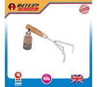 Draper Heritage Stainless Steel Hand Cultivator with Ash Handle 99026