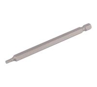 Draper Hex Screwdriver Bit Hex 3mm 100mm Pack of 1