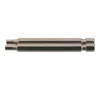 Draper 64321 Hexagonal Insert Bit 4Mm 1/4in Hex 75Mm Long (Pack Of 2) per pack
