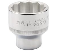 Draper HI-TORQ 1/2"D 1.5/16" 12 Point Chrome Socket Standard Length 24525