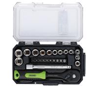 Draper HI-TORQ® 1/4" Drive Metric Socket & Bit Set - 25 Piece - 24233