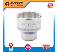 Draper HI-TORQ® 1.5-16 12 Point Socket, 1-2" Sq. Dr. (Sold Loose) 24525