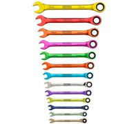 Draper Hi-Torq® Metric Ratchet Combination Spanner Set (13 Piece) Pk 1 07142