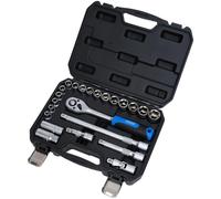 Draper HI TORQ 23 Piece 1/2" Drive Hexagon Socket Set 1/2"