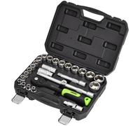 Draper Hi-Torq® Metric Socket Set 1/2in Sq. Dr. (27 Piece) Pk 1 24234