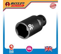 Draper HI-TORQ® Deep Impact Socket, 1-2" Sq. Dr., 30mm 30870