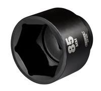 Draper HI-TORQ Deep Impact Socket, 1" Square Drive, 85mm - 08526-6-Point CR-MO Steel