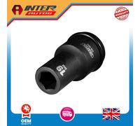 Draper Hi-TORQ® Deep Impact Socket, 3-4" Sq. Dr., 19mm 05051
