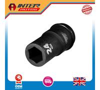 Draper Hi-TORQ® Deep Impact Socket, 3-4" Sq. Dr., 24mm 71883