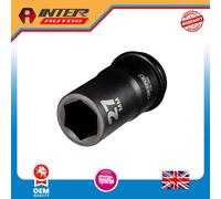 Draper Hi-TORQ® Deep Impact Socket, 3-4" Sq. Dr., 27mm 71908