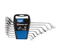 Draper HI-TORQ Deep Offset Metric Ring Spanner Set 8 Piece 12 Point 64607
