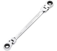 Draper Hi Torq Flexible Double Ratchet Ring Spanner 8mm x 9mm