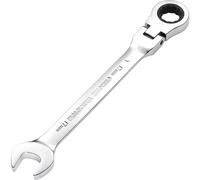 Draper 52019 Hi-Torq Metric Flexible Head Ratcheting Combination Spanner, 17mm