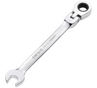 Draper 52010 Hi-Torq® Metric Flexible Head Ratcheting Combination Spanner 9Mm each 1