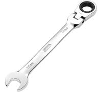 Draper 52020 Hi-Torq Metric Flexible Head Ratcheting Combination Spanner, 18mm