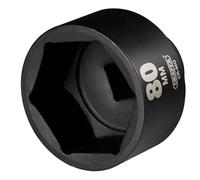 Draper Hi-Torq® Impact Socket 1in Sq. Dr. 80Mm Pk 1 08505