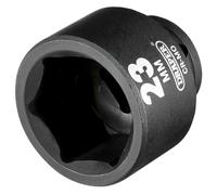 Draper Hi-Torq® Impact Socket 3/8in Sq. Dr. 23Mm Pk 1 20172