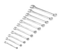 Draper HI-TORQ Metric Combination Spanner Set 11 Piece Size 6 to 19mm 66093