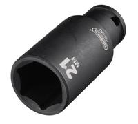 Draper Hi-Torq® Metric Deep Impact Socket 3/8in Sq. Dr. 21Mm Pk 1 20177
