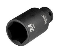 Draper HI-TORQ Metric Deep Impact Socket, 3/8" Sq. Dr., 24mm - 20182-6-Point CR-MO Steel