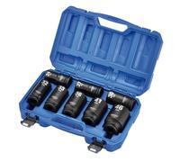 Draper HI-TORQ 20208 8pc Metric Deep 6-Point Impact Socket Set 3/4" Sq. Dr. CR-MO Steel
