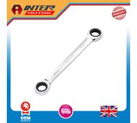 Draper HI-TORQ® Metric Double Ratchet Ring Spanner, 17 x 19mm 27740