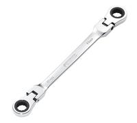 Draper Hi-Torq® Metric Flexible Head Double Ring Ratchet Spanner 10 X 11Mm each 1 27745