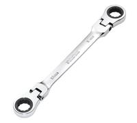 Draper Hi-Torq® Metric Flexible Head Double Ring Ratchet Spanner 16 X 17Mm each 1 27756