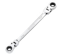 Draper Hi-Torq® Metric Flexible Head Double Ring Ratchet Spanner 8 X 9Mm each 1 27744