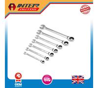 Draper HI-TORQ® Metric Ratcheting Combination Spanner Set (7 Piece) 25397