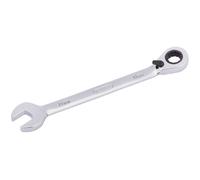 Draper HI-TORQ Metric Reversible Ratcheting Combination Spanner 11mm Silver