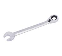 Draper HI-TORQ Metric Reversible Ratcheting Combination Spanner Tool 17mm Silver