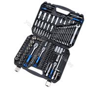 Draper HI-TORQ® Metric Socket and Bit Set, 1/4", 3/8" and 1/2" Sq. Dr. (219
