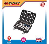 Draper HI-TORQ® Metric Socket and Bit Set, 3-8" Sq. Dr. (58 Piece) 24228