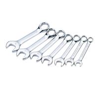 Draper HI-TORQ Metric Stubby Combination Spanner Set 7 Piece 56398