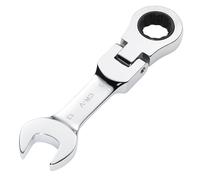 Draper Hi-Torq Stubby Flexible Head Ratchet Combination Spanner 13mm