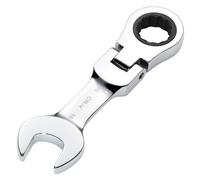 Draper Hi-Torq Stubby Flexible Head Ratchet Combination Spanner 18mm
