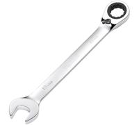 Draper 52008 Hi-Torq Metric Reversible Ratchet Spanner, 245 mm Length, Blue