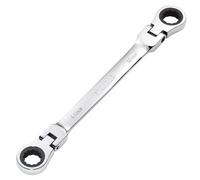 Draper Hi-Torq® Metric Flexible Head Double Ring Ratchet Spanner 14 X 15Mm each 1 27747