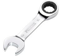 Draper Hi-Torq® Metric Stubby Ratchet Combination Spanner 16Mm each 1 27911