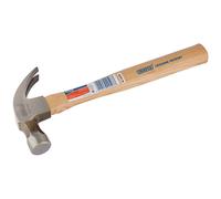 Draper Hickory Shaft Claw Hammer 560g 20oz Carbon Steel Head 42503
