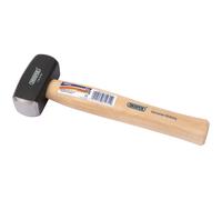 Draper Hickory Shaft Club Hammer Tool Polished Face Solid Forged Head 1kg/2.2LB
